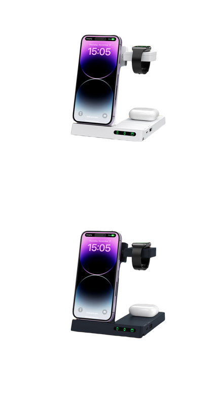 Lelantus 6-in-1 Magnetic Wireless Charger Foldable Desktop Charging Station