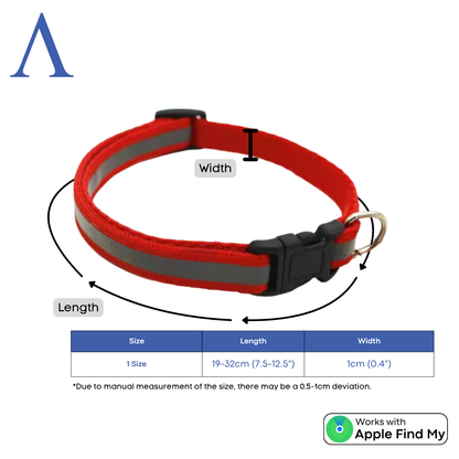 Small Dog Tracking Collar with Tracking Air Tag