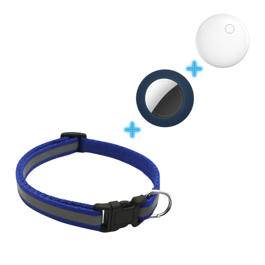 Small Dog Tracking Collar with Tracking Air Tag