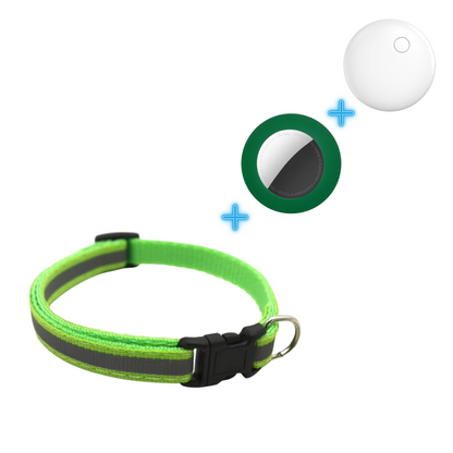 Small Dog Tracking Collar with Tracking Air Tag