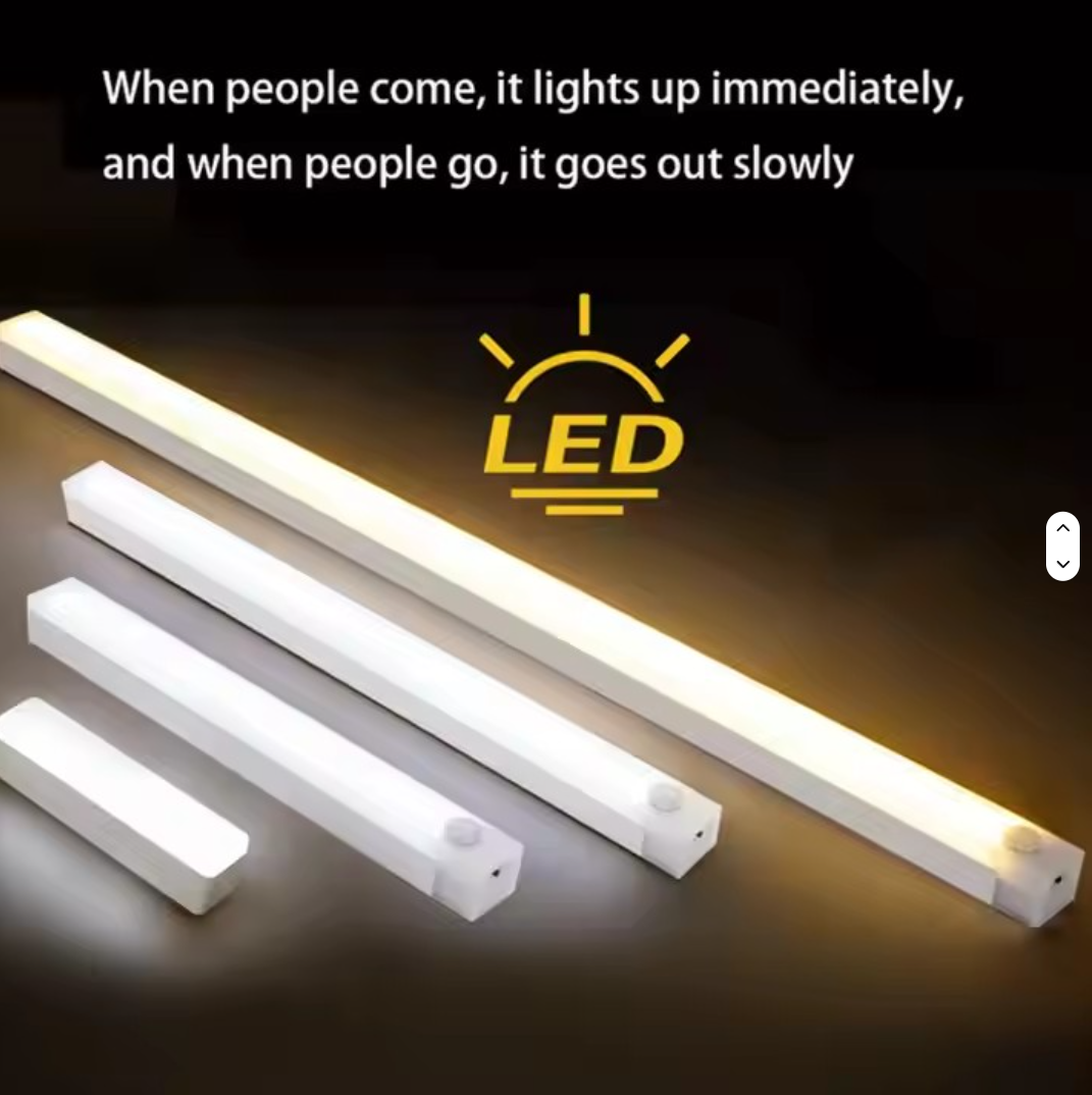 Lelantus 30cm Rechargeable Motion Sensor LED Night Light – Wireless Bedroom, Staircase, Closet Lighting