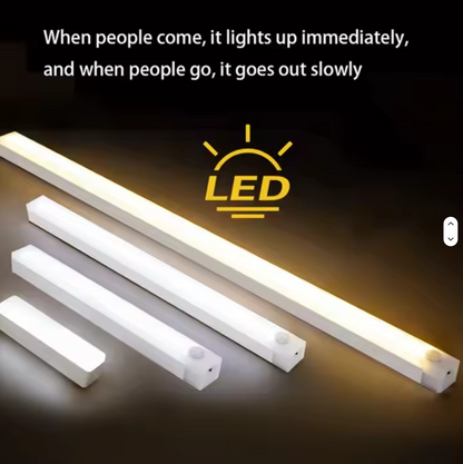 Lelantus 30cm Rechargeable Motion Sensor LED Night Light – Wireless Bedroom, Staircase, Closet Lighting