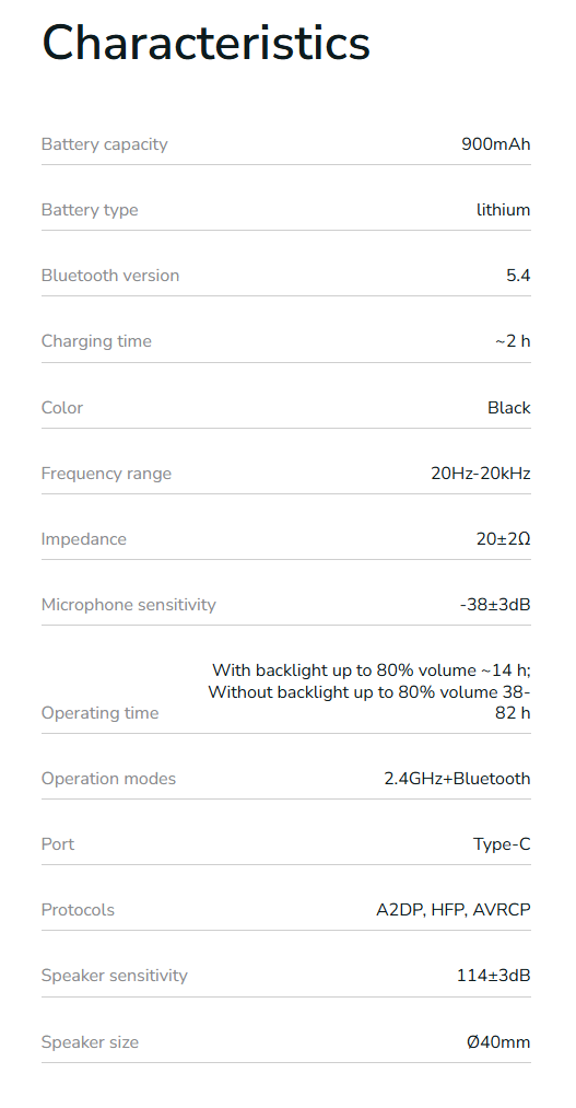 Wireless Headset Proove Gaming Glimmer