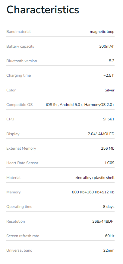 Smart Watch Proove Humble