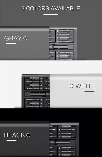 Lelantus 63-in-1 Precision Magnetic Screwdriver Set – Multi-Purpose Repair Kit for Electronics &amp; Devices