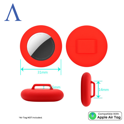 Silicone Apple Air tag Case For Cat /  Small Dog Collar | Apple Air Tag Compatible!