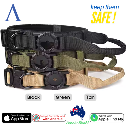 Dog Apple Air Tag Collar | Includes The Best Air Tag Alternative!