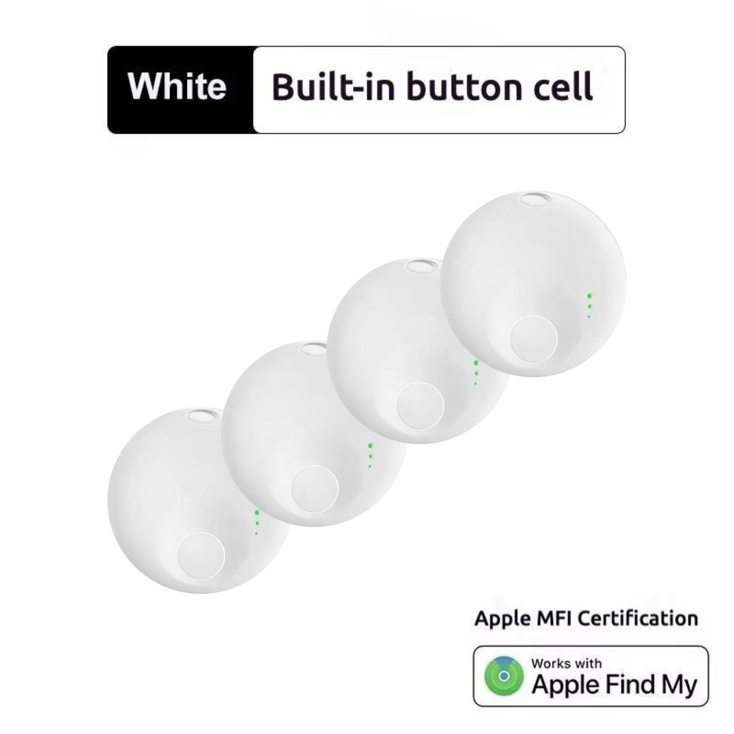 4 Pack Apple Find My Smart Air Tracker | The Best Air Tag Alternative!