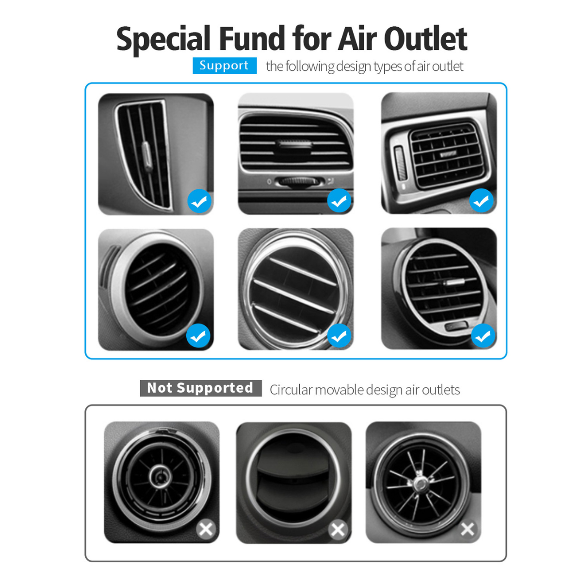 Smart 15W Wireless Car Charger & Phone Holder