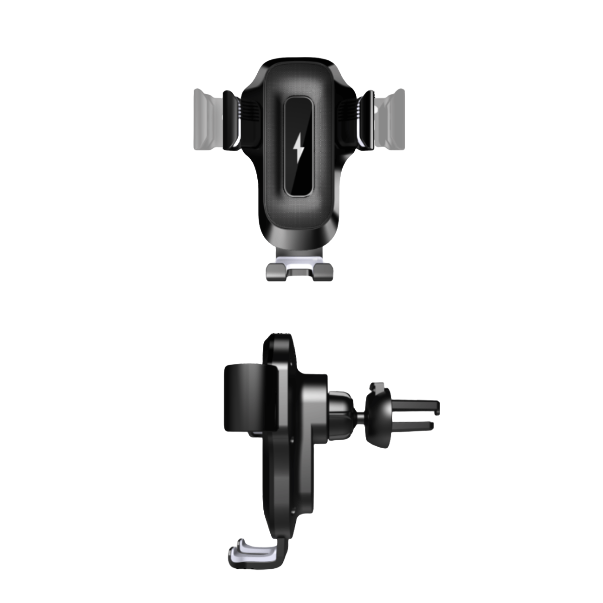 Smart 15W Wireless Car Charger & Phone Holder