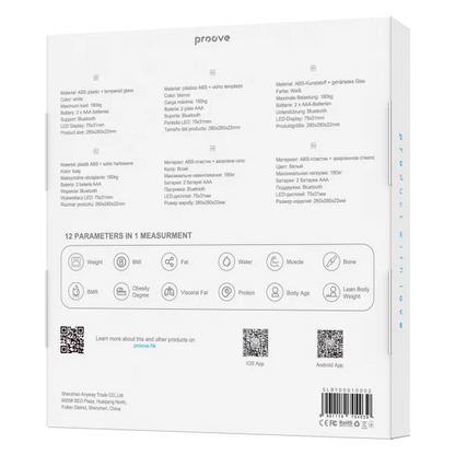 Smart scale Proove Balance
