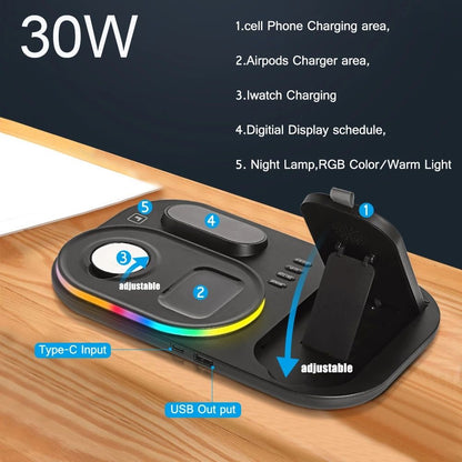 Lelantus 3-in-1 Wireless Charger Stand