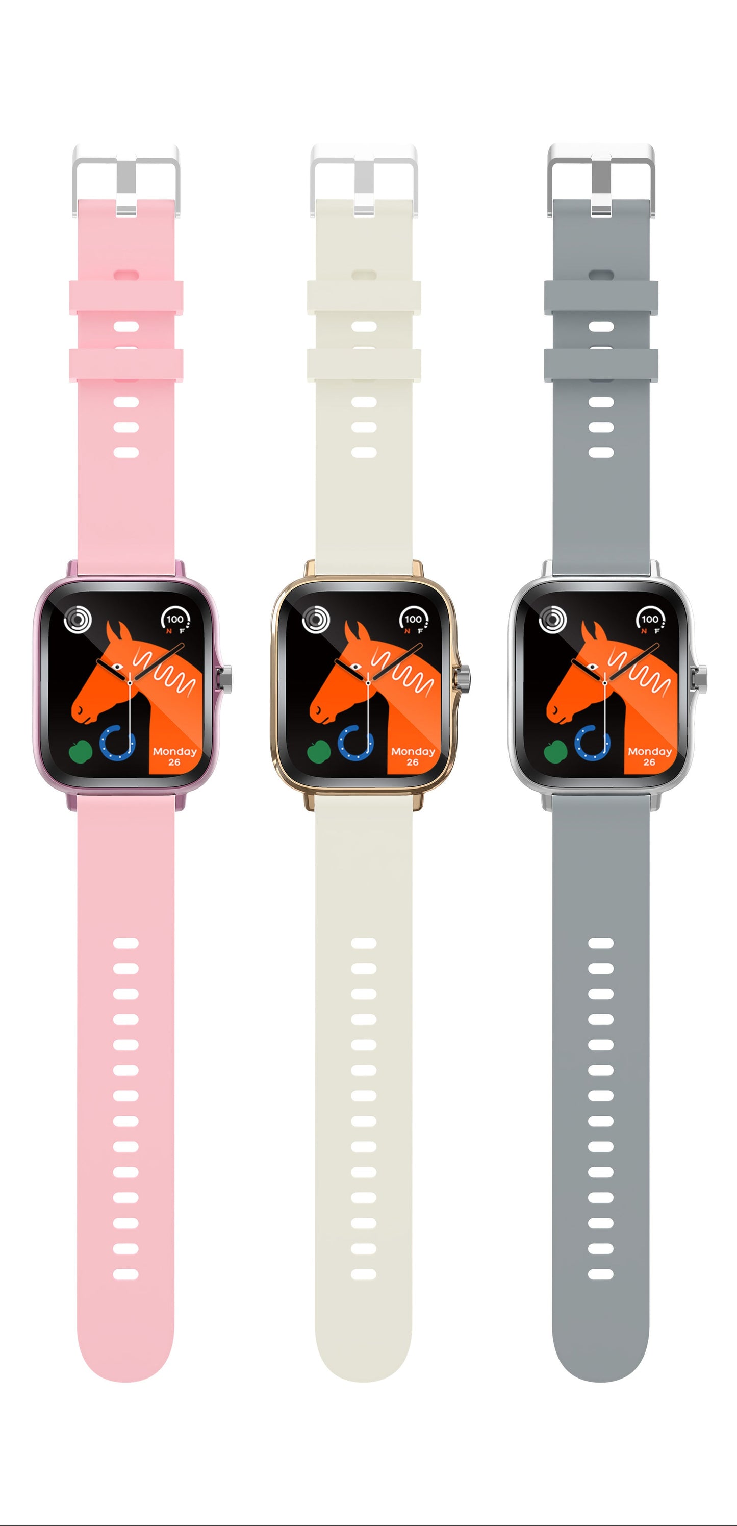 Lelantus Full Touch Sport Smart Watch – Q13/Y13 Fitness Tracker with Heart Rate Monitor & BT Calling